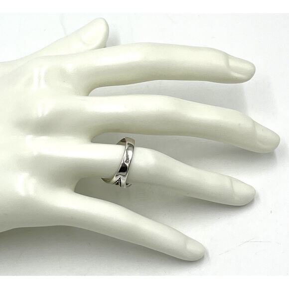 Carolyn Pollack Designer Vintage Relios Desert Scene Sterling 925 Ring Sz 7.5 - Picture 8 of 12